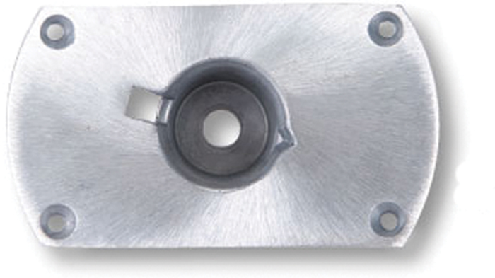 Base, Rectangle, Taper-Lock, 4-1/2" x 9" 1600008 - Springfield Marine Seat Bases and Pedestals - MarineEngine.com