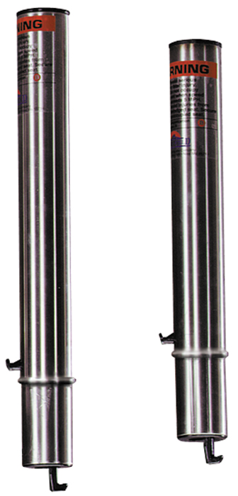 Post, Spring-Lock, 15.5" 1640403 - Springfield Marine Seat Bases and Pedestals - MarineEngine.com