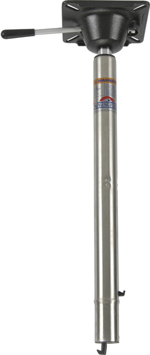 Stand-Up Pedestal, Spring-Lock, 22-1/2" to 29-1/2" 1642008 - Springfield Marine Seat Bases and Pedestals - MarineEngine.com