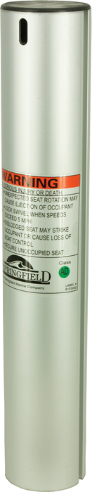 Plug-In, 2-3/8", Post Only, 12" 1300712 - Springfield Marine Seat Bases and Pedestals - MarineEngine.com