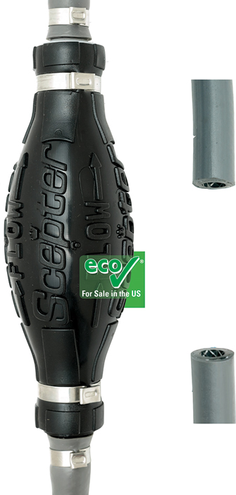 Universal, 5/16" I.D. x 7' Hose 08318 - Scepter Marine Fuel Hose and Primer Bulbs - MarineEngine.com