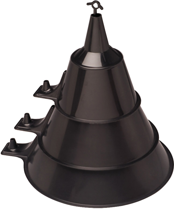 3 Funnel Assortment 03590 - Scepter Marine Fuel Filters Senders and Caps - MarineEngine.com