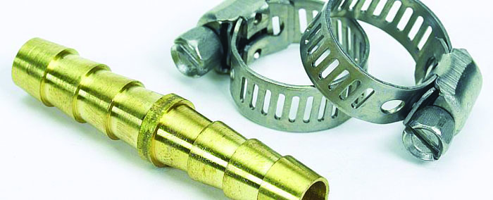 Brass Hose Mender 5/16" 07197 - Scepter Marine Fuel Filters Senders and Caps - MarineEngine.com