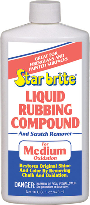 Liquid Rubbing Compound, 16 oz. 81316 - Star Brite Cleaners Wax and Polish - MarineEngine.com