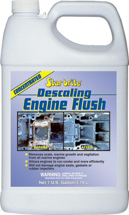 Descaling Motor Flush, Gallon 92600 - Star Brite Lubricants and Additives - MarineEngine.com