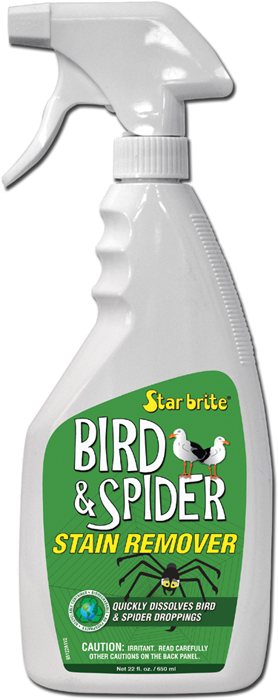 Bird & Spider Stain Remover, 22 oz. 095122P - Star Brite Cleaners Wax and Polish - MarineEngine.com