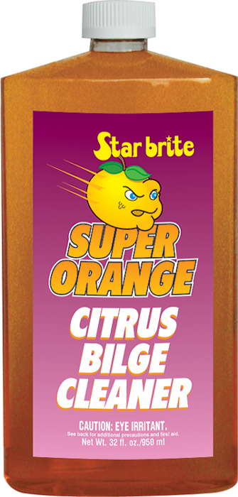 Super Orange Citrus Bilge Cleaner, 32 oz. 94432 - Star Brite Bottom Cleaners - MarineEngine.com