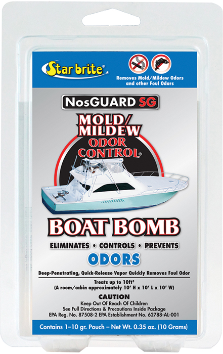 Boat Bomb Odor Control, (1) 10 gr. 89990 - Star Brite Cleaners Wax and Polish - MarineEngine.com