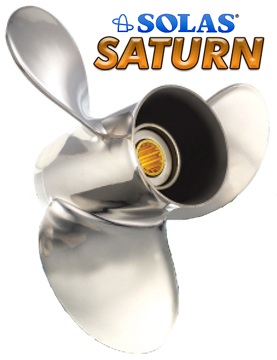 Prop Mercury/Mercruiser Stainless Steel 06-15HP 11 1121-093-11 1121-093-11 - Solas Propellers - MarineEngine.com