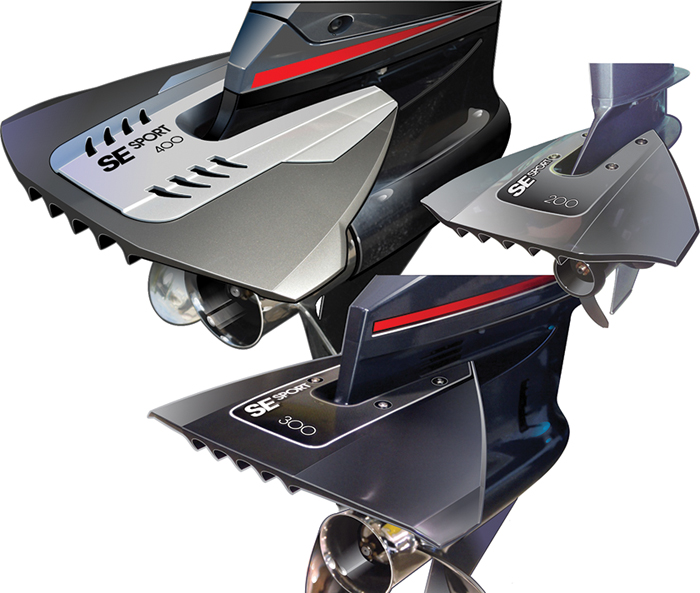 Hardware f/Volvo w/Exhaust thru Cavitation Plate 73738 - Sport Marine Technologies Trim Tabs and Stablizers - MarineEngine.com