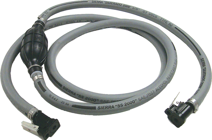J/E, Silverado 4000, 3/8", 8' 18-8009EP-2 - Sierra Marine Fuel Hose and Primer Bulbs - MarineEngine.com