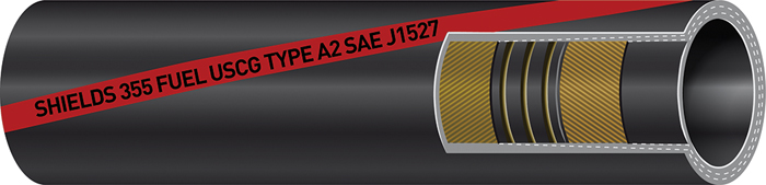 Hose, Fuel, A2, 1-1/2"X10' 116-355-1123BX - Sierra Marine Fuel Hose and Primer Bulbs - MarineEngine.com
