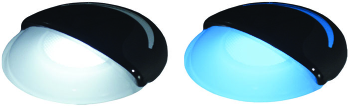 Led Rd Companion Way w/Slit Chrm Cov White LED-39100-DP - T-H Marine Supplies Cabin Lights - MarineEngine.com