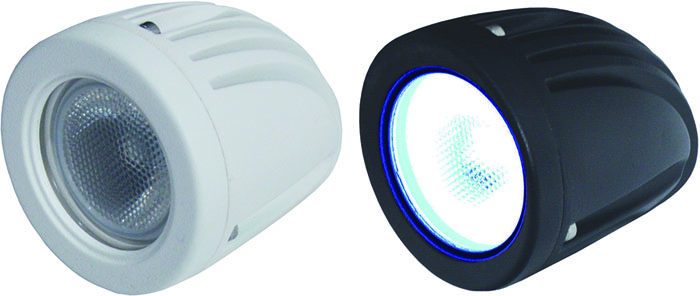 Led Mini Spreader 10W Flood Black LED-39691-DP - T-H Marine Supplies Cabin Lights - MarineEngine.com