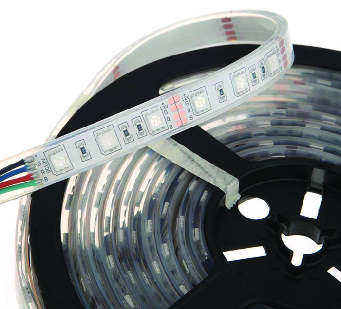 Pontoon Led Flat Flex Strip Kit 20 Led Pbdk20rgb Dp T H Marine