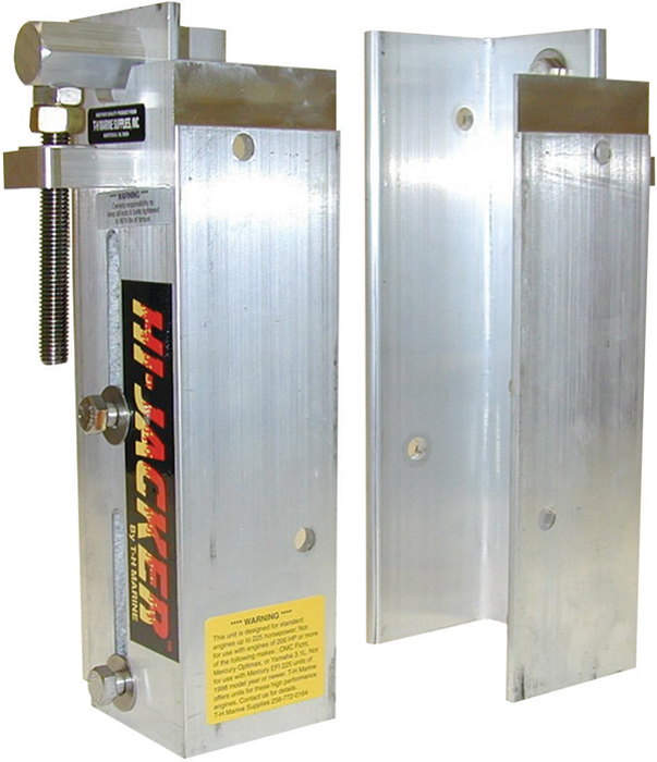 Jack Plate, Aluminum JP-1A-DP - T-H Marine Supplies Jack Plates and Transom Wedges - MarineEngine.com