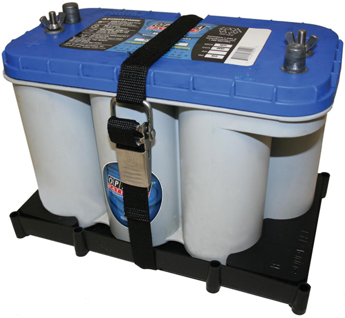 Battery Tray fo Optima® Batteries NBH-31-SSC-OPT - T-H Marine Supplies Battery Accessories - MarineEngine.com
