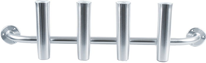 Transom Mount Rod Rack, 4-Rod F31-3504BSA-1 - Taco Metals Rod Holders - MarineEngine.com