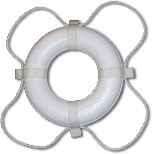 Ring Buoy, 24", Orange 364 - Taylor Made Products Buoys - MarineEngine.com