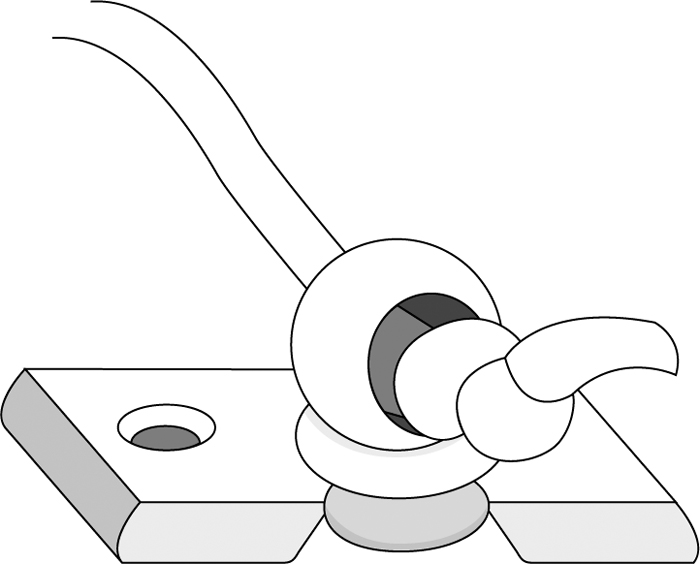 Fender Lock & Peg 1010 - Taylor Made Products Fender Covers and Holders - MarineEngine.com
