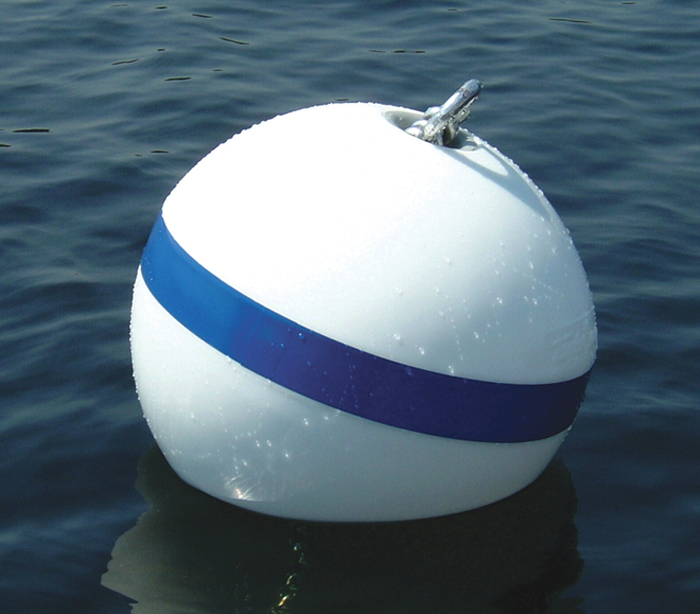 Mooring Buoy, 12"Dia, 30 lbs. Buoyancy 46370 Taylor Made Products