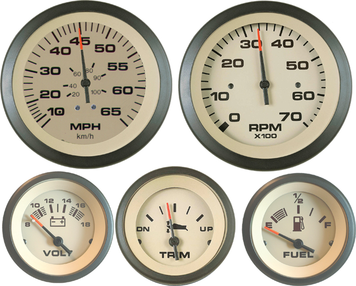 Water Pressure Kit, O/B, 40PSI 69870P - SeaStar Solutions Teleflex Marine Gauges and Compasses - MarineEngine.com