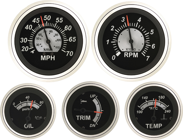 Voltmeter, 8-18 VDC 67019P - SeaStar Solutions Teleflex Marine Gauges and Compasses - MarineEngine.com