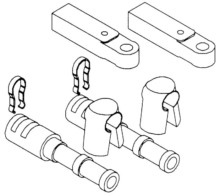 Cable Conn. Kit, 3300 CA27319P - SeaStar Solutions Teleflex Marine Control Cables - MarineEngine.com