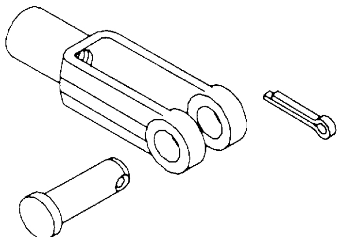 3300 Clevis 031125 - SeaStar Solutions Teleflex Marine Control Cables - MarineEngine.com