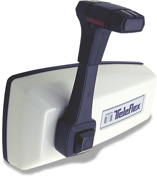 Control, Single, Side Mount, w/Trim CH2700P - SeaStar Solutions Teleflex Marine Control Box - MarineEngine.com