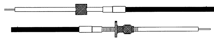 OMC Cont.Cable, Pre '79, 11' CC17011 - SeaStar Solutions Teleflex Marine Control Cables - MarineEngine.com