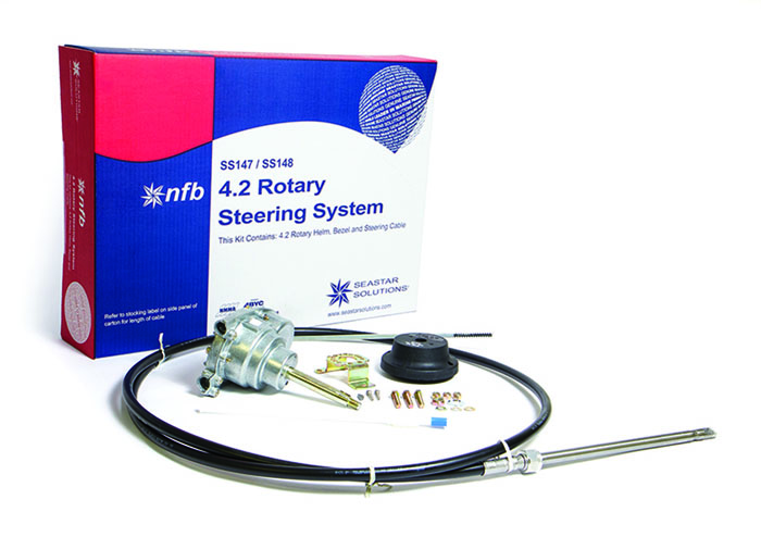 NFB Rotary, Single 4.2, Tilt Helm Only SH91526P - SeaStar Solutions Teleflex Marine Mechanical Steering - MarineEngine.com