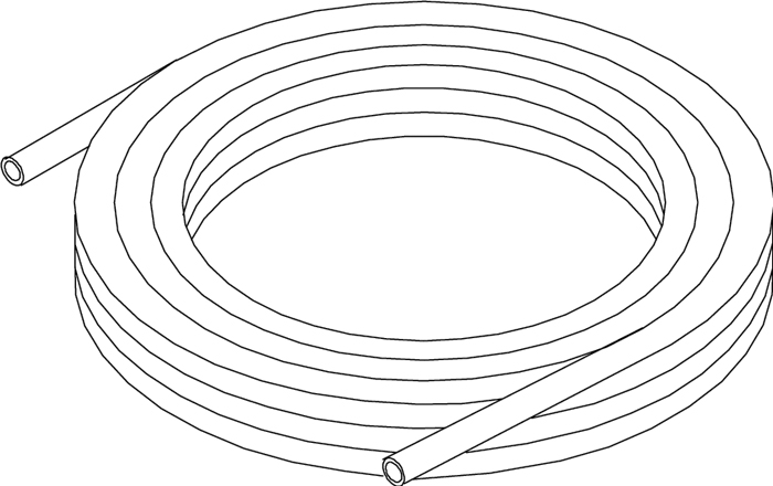 3/8" Nylon Tubing, 25' HT5092 - SeaStar Solutions Teleflex Marine Hydraulic Steering - MarineEngine.com