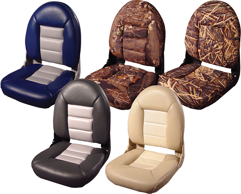Navistyle Hi-Back Seat, White 54800 - Tempress Products Fishing Seats - MarineEngine.com