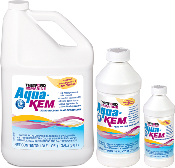 Aqua-Kem Marine, 6-8 oz. Bottles 94080 - Thetford Corporation Sanitation Chemicals - MarineEngine.com