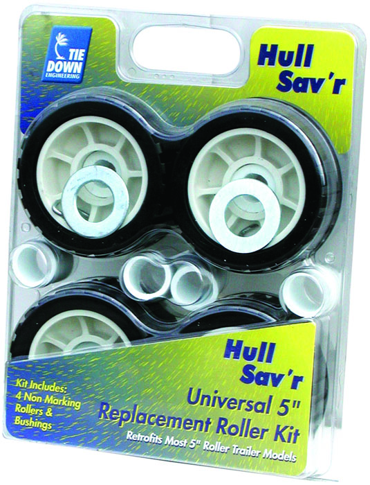 Wobble Roller Kit 5" 86419 - Tie Down Engineering Rollers Brackets Springs and Fenders - MarineEngine.com