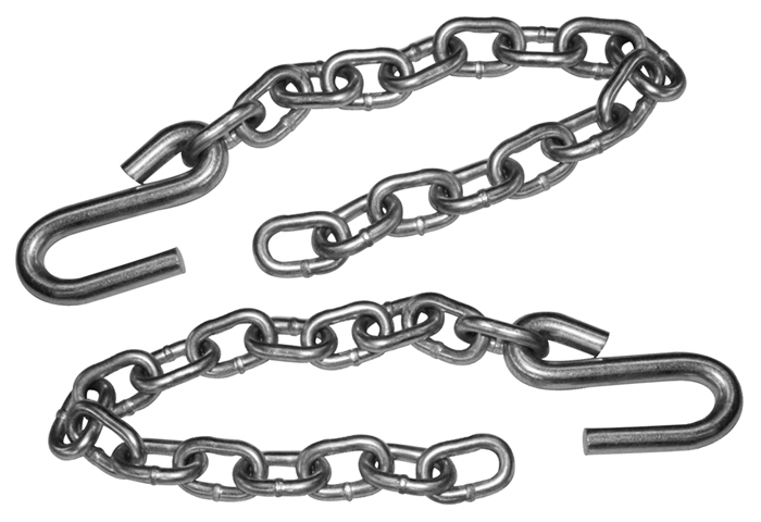 Trailer Safety Chains, Class 2, 3/16" x 36", ea 81205 - Tie Down Engineering Hitches Balls Couplers and Locks - MarineEngine.com