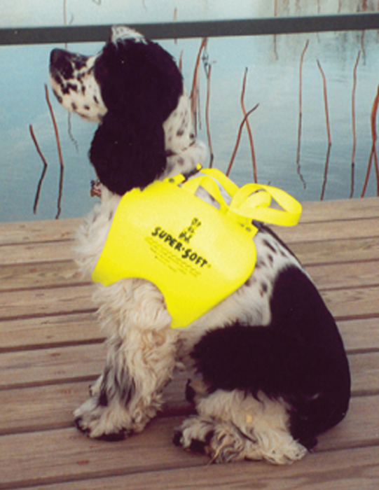 Doggie Vest, Yellow, Medium, 15-19" 2513012 - Texas Recreation Corp Dog Vest - MarineEngine.com