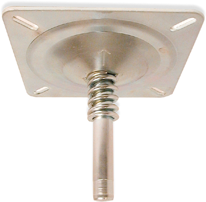 3/4" Pin Seat Mount, Zinc 50012636 SeaSense Unified Marine Seat Bases