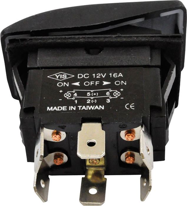 6Pole Switch, with LED, Labels Included 50031260 SeaSense Unified