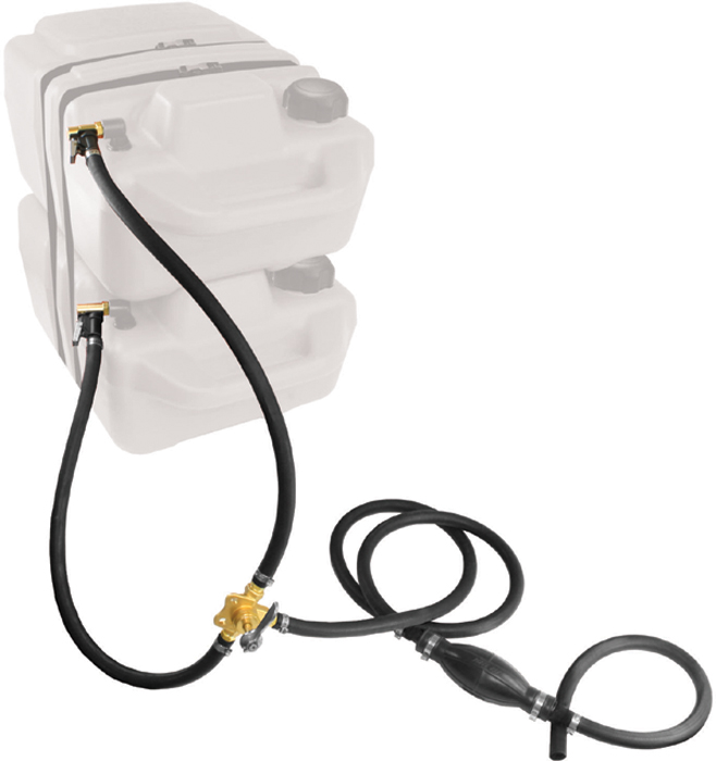 Dual Fuel Line Assembly 50052699 SeaSense Unified Marine Fuel Hose and Primer Bulbs