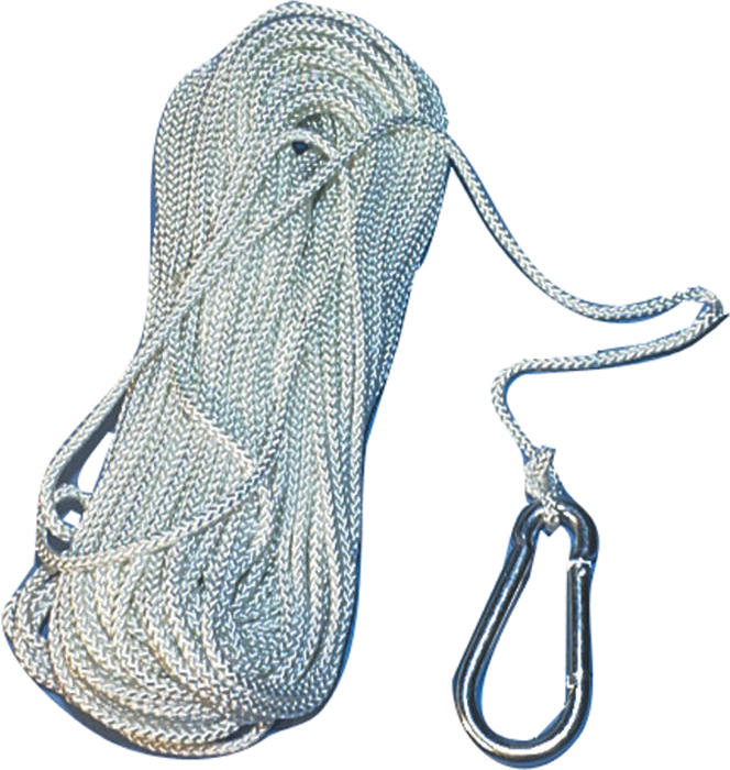 Anchor Line, SB, 3/16" x 100', w/Hook 200344 - Unicord Anchor Line - MarineEngine.com