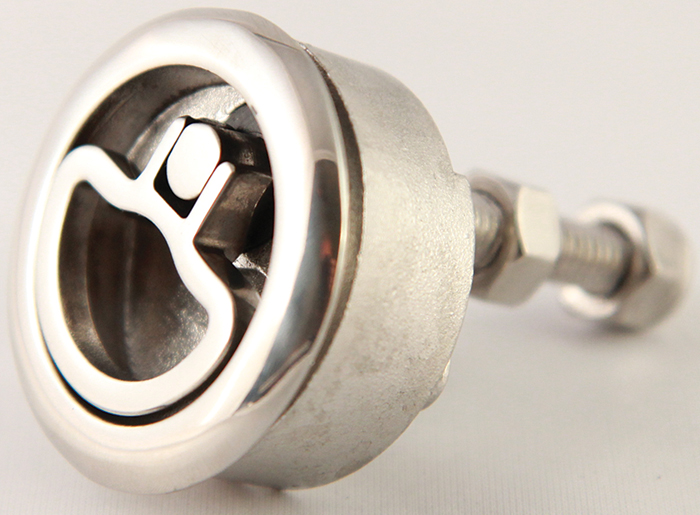 Compression Handle, Non-Locking, 1-7/8" S-239C - Whitecap Deck Cabin Hardware - MarineEngine.com