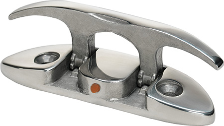316 S.S. 6" FOLDING CLEAT 6746C - Whitecap Deck Cleats - MarineEngine.com