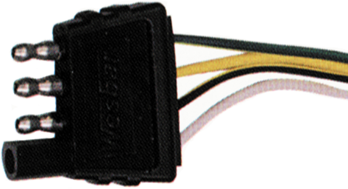 18" Wunside, Trailer Connector, (Carded) 707285 - Wesbar Corporation Trailer Wiring and Lighting - MarineEngine.com