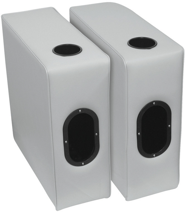 Radius Arm Rest - Left, Grey 8WD110-221 - Wise Co Pontoon Furniture - MarineEngine.com