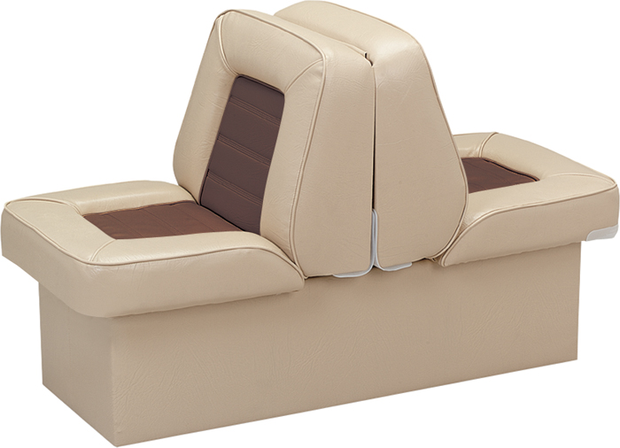Deluxe Lounge, Grey/Red 8WD505P-1-661 - Wise Co Lounge Seats - MarineEngine.com
