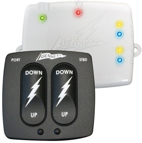 Bolt Control, Non Indicator, Complete Kit w/Diagnostics BCN6000 - Bennett Marine Trim Tabs and Stablizers - MarineEngine.com