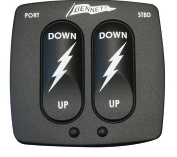 Helm Keypad, Non Indicator BCN6700 - Bennett Marine Trim Tabs and Stablizers - MarineEngine.com