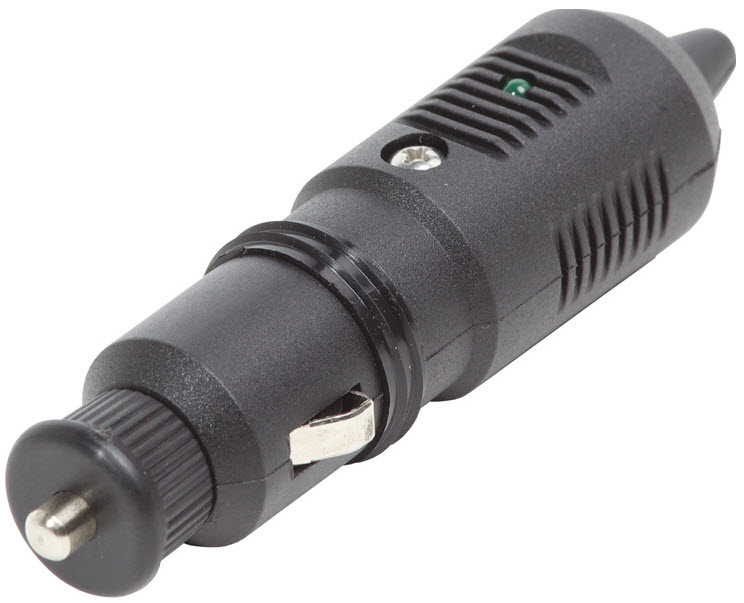 12V Plug Only, Black 1010 - Blue Sea System Battery Accessories - MarineEngine.com